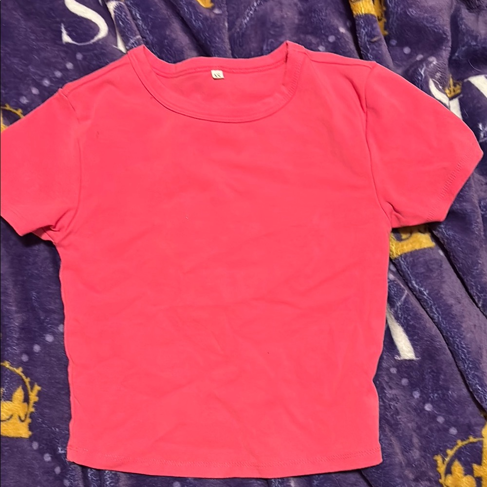 Kids Bright Pink T-Shirt